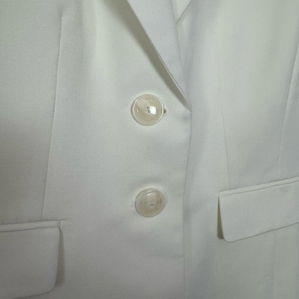 Jones Studio Separate White Two-Button Profession… - image 6